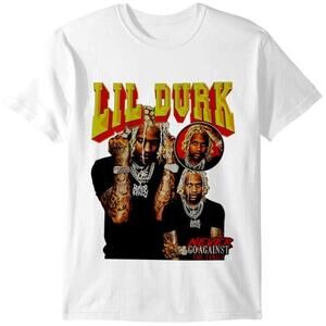 Lil Durk Shirt Rap Hip Hop Music Fan Graphic Tee Retro Concert